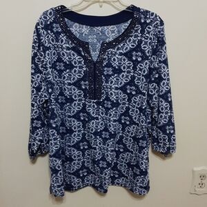 Croft & Barrow  Top Size 2X